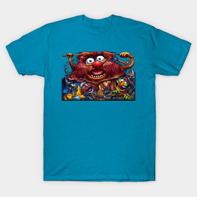 Drum Solo T-Shirt by ChetArt